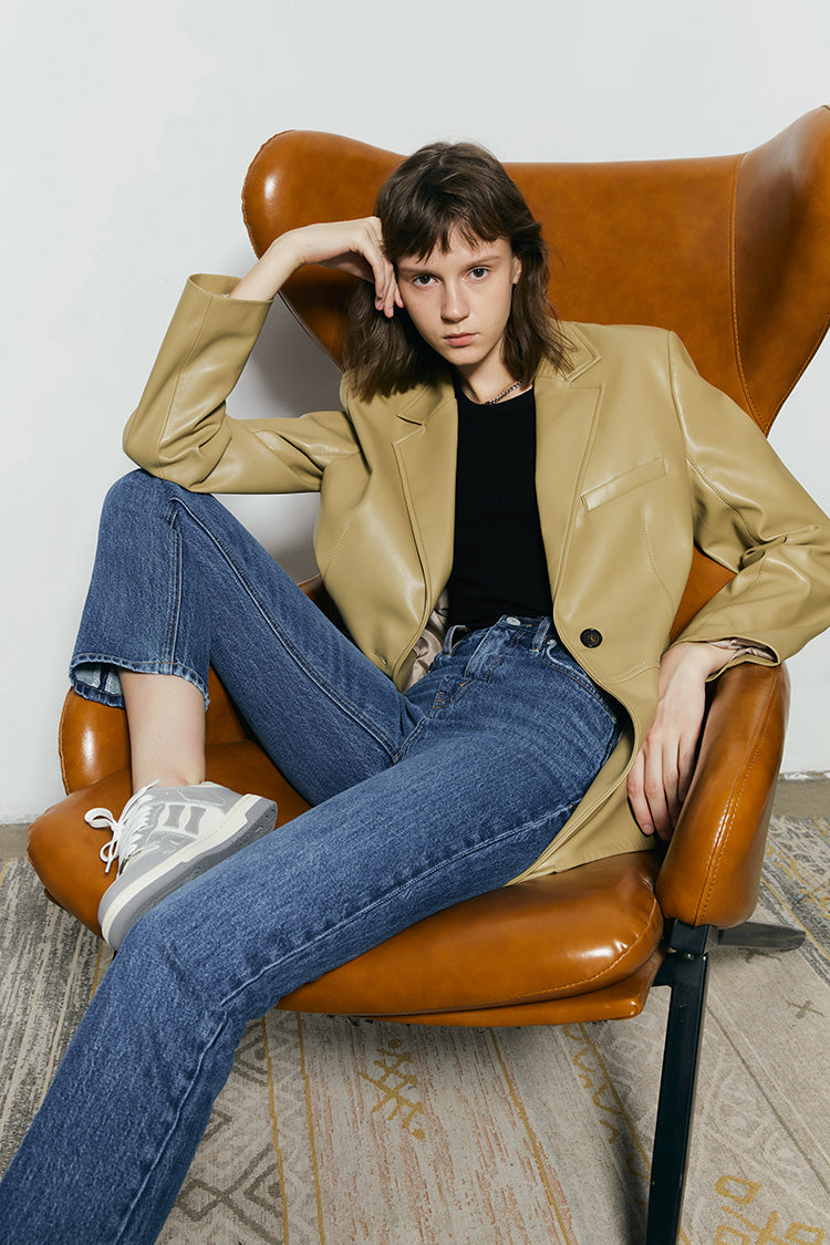 Activity Grrrl High Rise Kick Crop Jeans HJ017