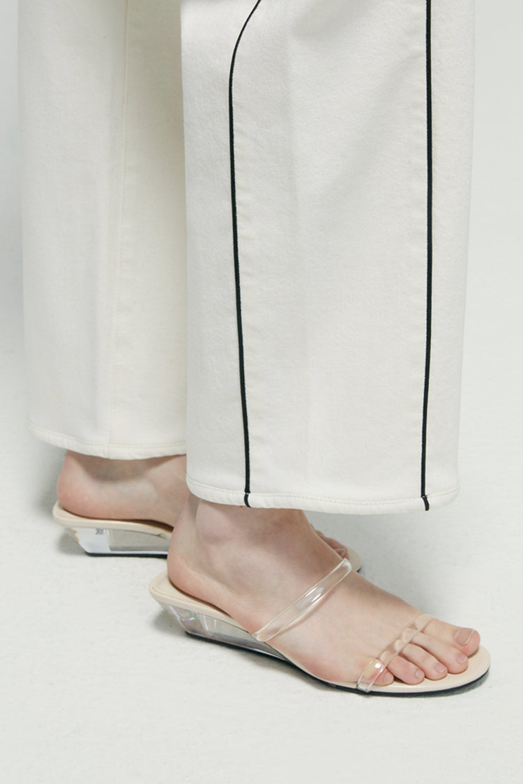 Crush Curve Ankle Jeans HJ052