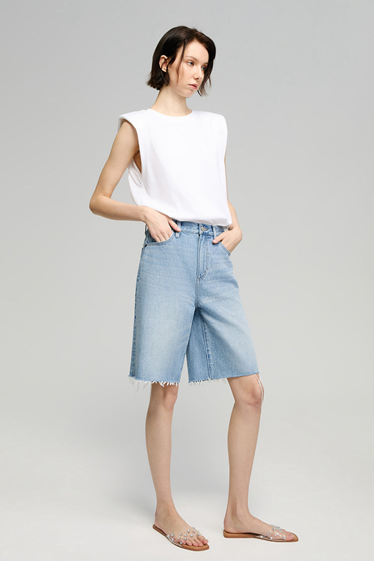 Coastal Breeze 90's Bermuda Shorts HJ807