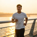 Elijah White Short Sleeve Crew