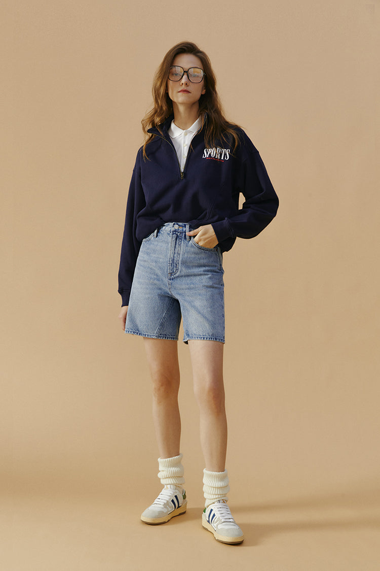 Angeles High Rise Shorts HJ030