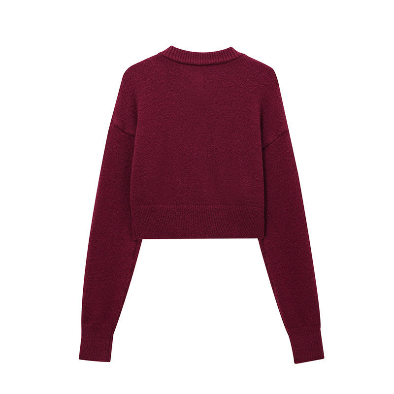 Women's Short Knit Cardigan Trendy