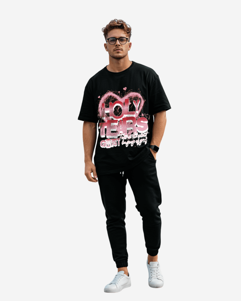 G West Holy Tears Oversized Men's T-Shirt