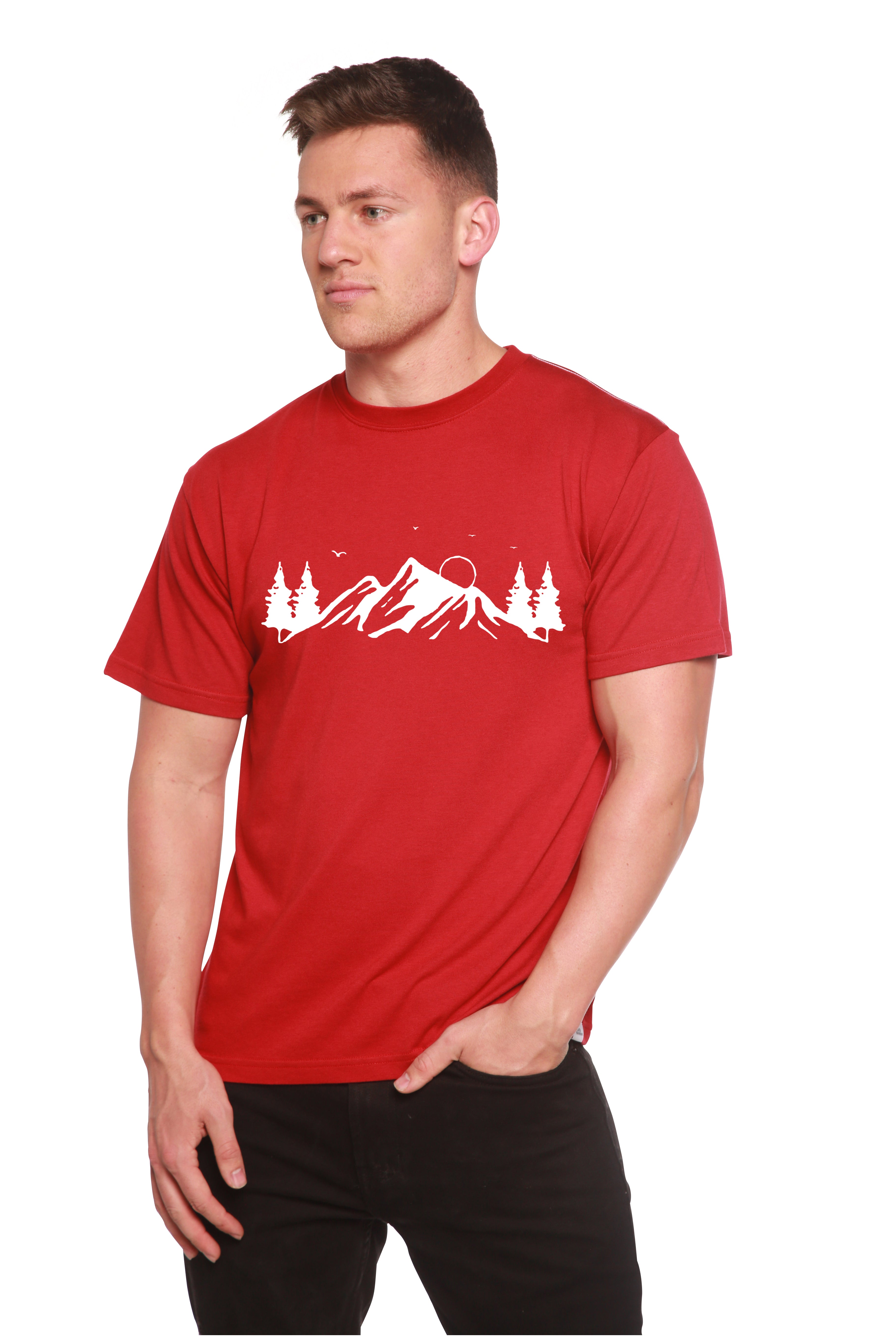 Men's Bamboo Viscose/Organic Cotton Short Sleeve T-Shirt