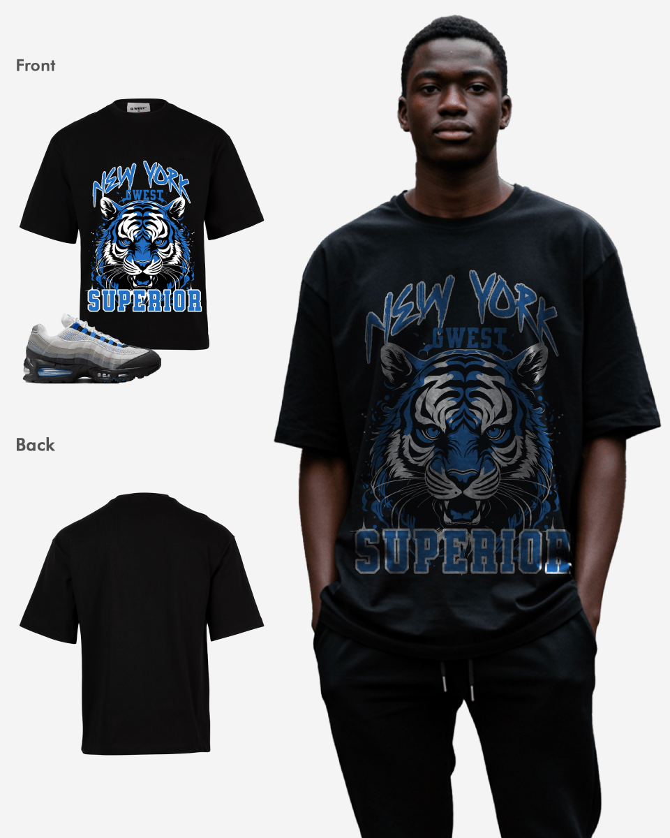 G-West New York Superior Oversized T-Shirt Mens