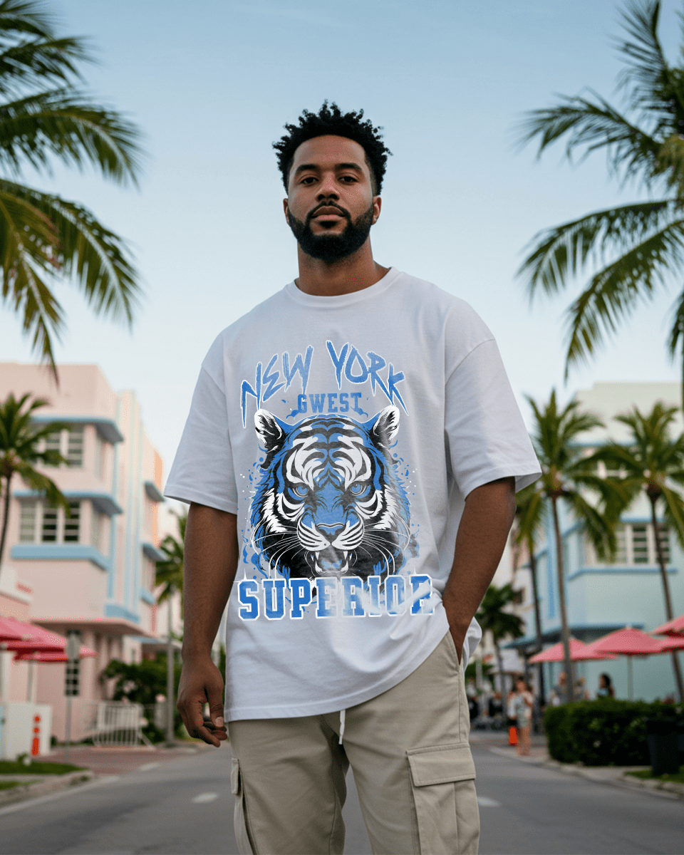 G-West New York Superior Oversized T-Shirt Mens