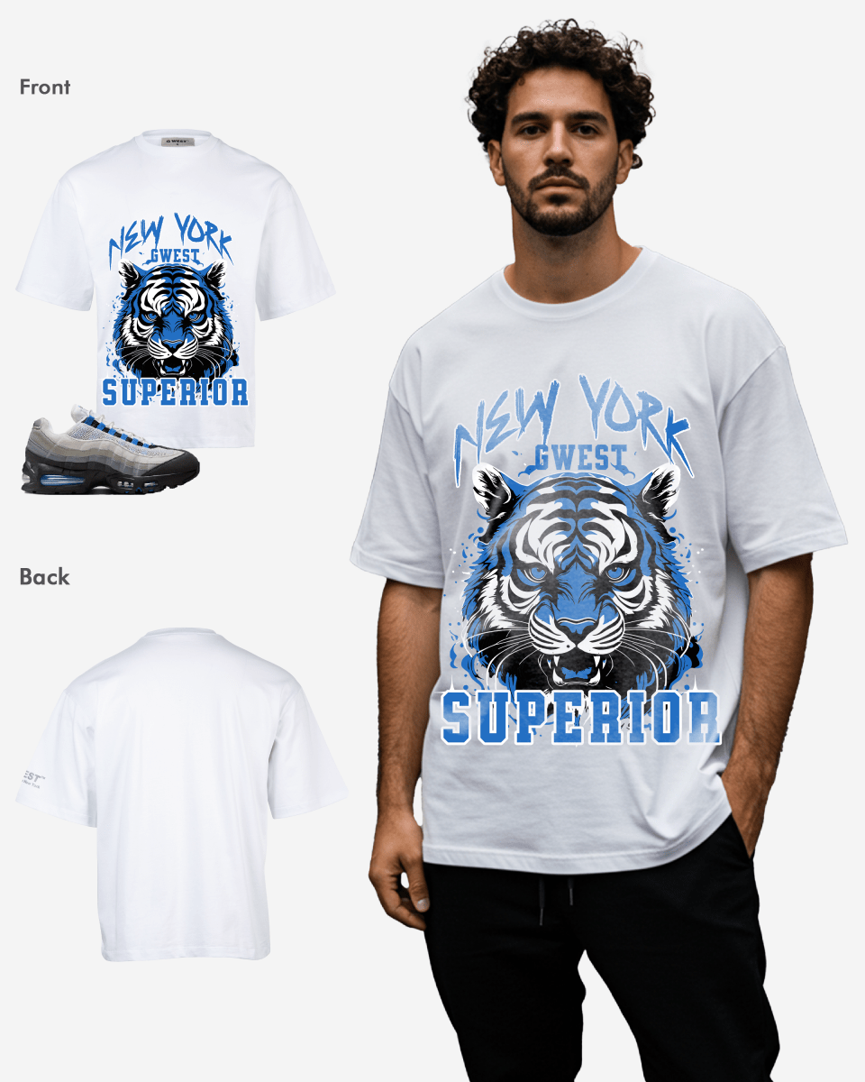 G-West New York Superior Oversized T-Shirt Mens