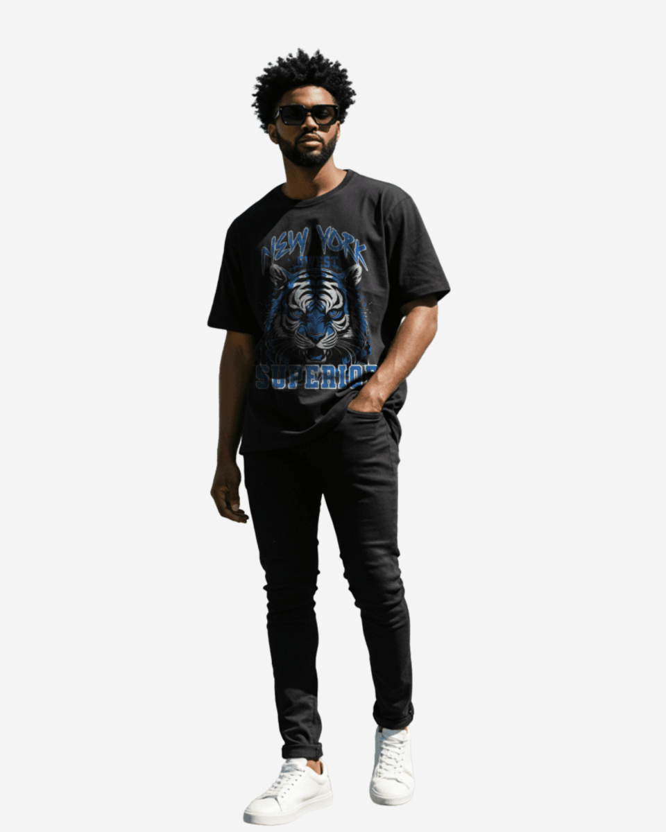 G-West New York Superior Oversized T-Shirt Mens