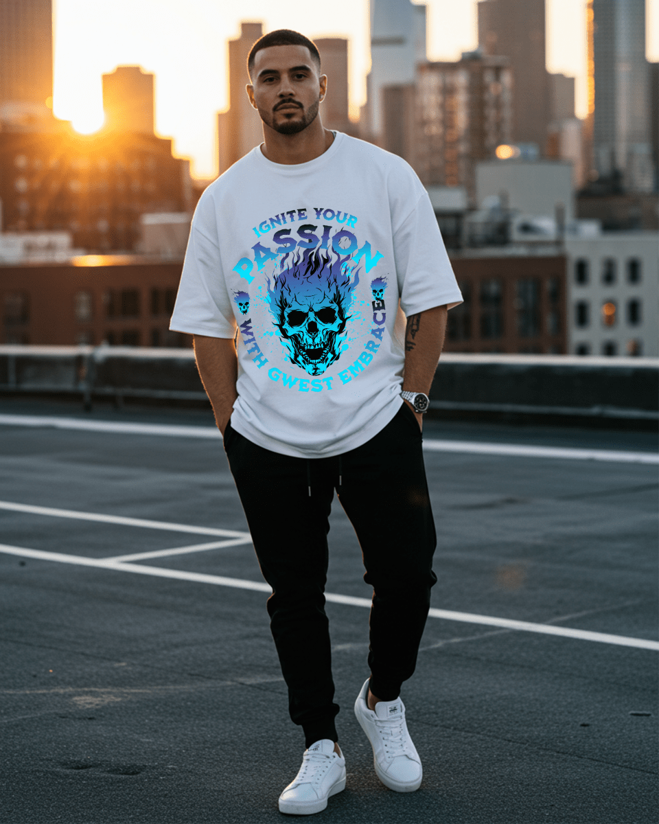 G-West Passion Oversized T-Shirt Mens